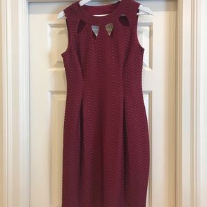 Maroon Formal Dress Size Medium